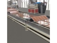 LVT地板卷材大型生產線機械設備
