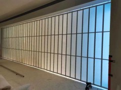 銀行、電信、時裝專賣店水晶折疊門河北廠家生產安裝