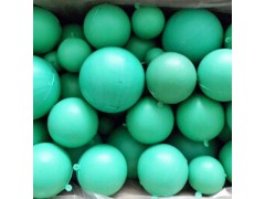 上海PVC房建塑料通水球現(xiàn)貨加厚綠色通球試驗(yàn)通球