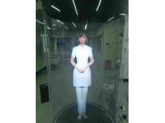 空中成像廣告展示、仿真數字人展臺、虛擬主持人