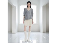 溫碧霞自創(chuàng)IRENENA服裝法式編織小香風(fēng)半身裙