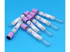 紫色EDTA-K2抗凝PET真空采血管_抽血管_血常規管